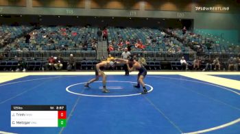 125 lbs Quarterfinal - Jeremy Trinh, Fresno State vs Collin Metzgar, Colorado Mesa