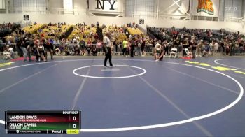 75 lbs Cons. Round 3 - Dillon Cahill, Club Not Listed vs Landon Davis, Journeymen Wrestling Club