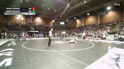 3A 138 lbs 1st Place Match - Riker Ohearon, Carbon vs Drake Johnson, Juab