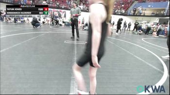 43-47 lbs Rr Rnd 2 - Tatum Jones, Ponca City Wildcat Wrestling vs Kreedence Haderer, Redskins Wrestling Club