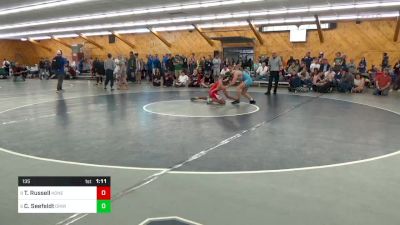 135 lbs Round Of 16 - Troy Russell, Honesdale vs Colin Seefeldt, Orwigsburg