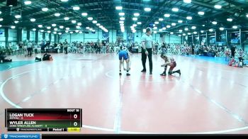 72 lbs Rd# 7- 10:45am Saturday Final Pool - Logan Tuck, M2TCNJ vs Wyler Allen, Lions Wrestling Academy