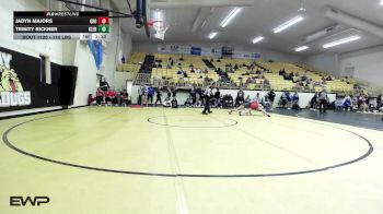 110 lbs Rr Rnd 3 - Jadyn Majors, Grove vs Trinity Rickner, Glenpool Girls HS