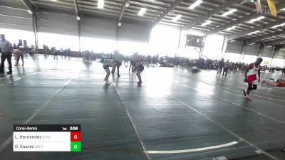 109 lbs Consolation - Leonel Hernandez, Stout Wr Acd vs Dominik Suarez, NM Royalty