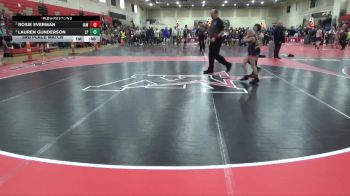 60 lbs 3rd Place Match - Lauren Gunderson, LeVici Prep vs Rosie Everman, Immortal Athletics WC