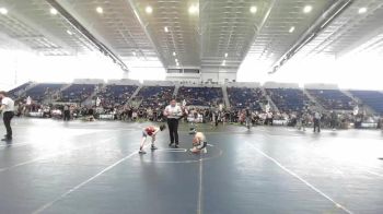 69 lbs Quarterfinal - Rudy Mcallister, Juggernaut WC vs Javen Garcia, Desert Dogs WC