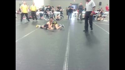 64 lbs Round 4 (8 Team) - Zane Gustafson, Florida Scorpions vs Barrett Collins, East Coast Elite