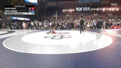 126 lbs Champ. Rd Of 128 - Colby Payne, CO vs Brody Weimer, IN
