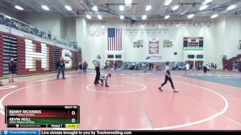 75 lbs Quarterfinal - Kenny Richards, West Middle School vs Kevin Null, Kuna Middle School