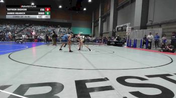 152 lbs Consi Of 16 #2 - Tayvion Bighom, Atwater Wrestling vs James Hearick, Sweet Home