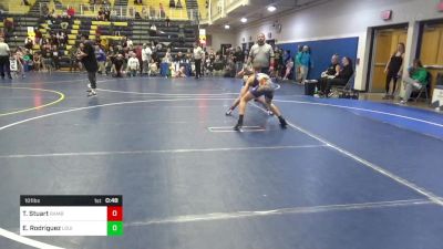 101 lbs Consy 5 - Tanner Stuart, Rambler WC vs Emilio Rodriguez, Louisville WC