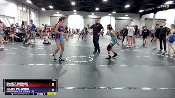 110 lbs Round 7 (8 Team) - Bianca Donato, MGW Slaying Sirens vs Grace Palumbo, U2 Women Of The Uprising