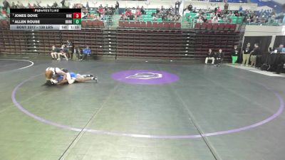 138 lbs Consi Of 4 - Jones Dove, Ninety Six vs Allen Rouse, Burke