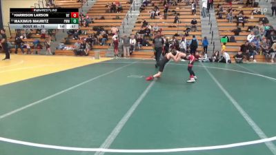 70 lbs 3rd Place Match - Harrison Larson, Worthington Trojans vs Maximus Mauritz, Pursuit Wrestling Minnesota