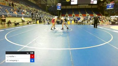 215 lbs Consolation - Josh Hoffer, IL vs Cael Leisgang, WI