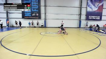 142 lbs Rr Rnd 1 - Jackson Siewert, The Fort Hammers vs Marco Ruggiero, Estebuilt WC