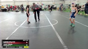 56-60 lbs Round 1 - Owen Grimm, Unattached vs Carter Pollock, Brawler Elite