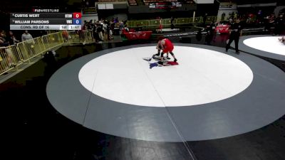 132 lbs Cons. Rd Of 16 - Curtis Wert, Run To Danger Wrestling vs William Parsons, Vacaville Wrestling Club
