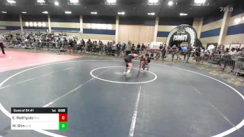 120 lbs Consi Of 64 #1 - Elias Rodriguez, Silverback WC vs Miles Shin, LV Bears WC