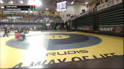 157 lbs Consi Of 8 #1 - Zane Leitzel, Archbishop Spalding vs Cainan Williams, McCallie School