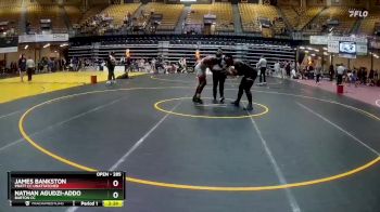 285 lbs Cons. Round 6 - Nathan Agudzi-Addo, Barton CC vs James Bankston, Pratt CC Unattatched