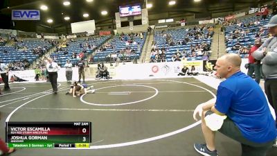 58 lbs Cons. Round 2 - Joshua Gorman, Andover vs Victor Escamilla, RSA Red Storm Wrestling