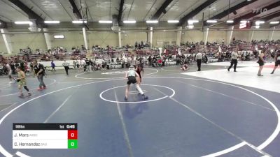 98 lbs Consolation - Josh Mars, Arboles WC vs Carlos Hernandez, Bad Cat Wrestling Club