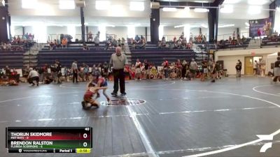 40 lbs Round 3 (8 Team) - Thorijn Skidmore, Mat Rats vs Brendon Ralston, Florida Scorpions