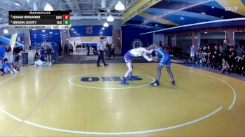 138 White Quarterfinal - Isaiah Edwards, Camden County vs Gradin Lichty, Fletcher Senior