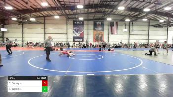 90 lbs Consi Of 16 #2 - Collin Denny, AL vs Brady Walsh, AL