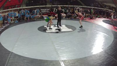 126 lbs Max Bell, Oregon 1 HS Boys vs Aiden Sweat, Montana 1 HS Boys