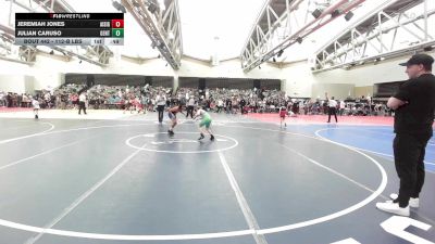 112-B lbs Quarterfinal - Jeremiah Jones, All I See Is Gold Academy vs Julian Caruso, Gentile Trained