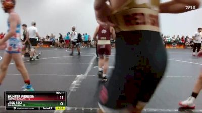 105 lbs Finals (2 Team) - Ethan Bayliss, Indiana Outlaws vs Casey Crumpton, Bomb Squad