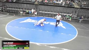 116 lbs Quarterfinal - Logan Fairbanks, Syracuse High School vs Isaac Brande, Jordan High School