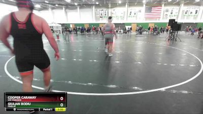 285 lbs Cons. Round 2 - Giulian Bodiu, Findlay vs Cooper Caraway, UW-Parkside