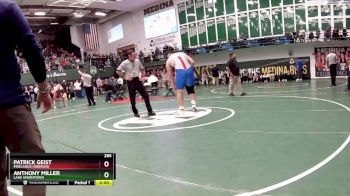 285 lbs Champ. Round 2 - Anthony Miller, Lake Uniontown vs Patrick Geist, Firelands (Oberlin)