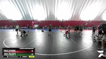 113 lbs Round 4 (16 Team) - Riley Scherg, Weyauwega-Fremont vs Kiko Velazco, Waukee Warriors