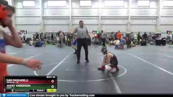 92 lbs Round 7 (8 Team) - Avery Anderson, SHWA vs Sam Passarelli, Rambler