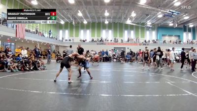 126 lbs Round 2 (4 Team) - Bradley Patterson, The Outsiders vs Mario Dibella, Applied Pressure