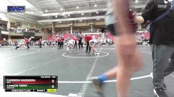 110 lbs Cons. Semi - Cannon Terry, Augusta vs Cameron Madderra, NIXA