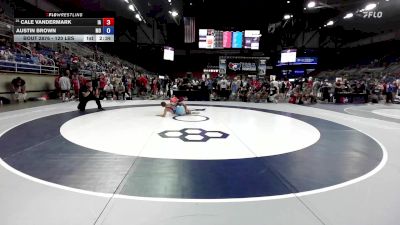 120 lbs Cons. Rd Of 32 - Cale Vandermark, IA vs Austin Brown, MO