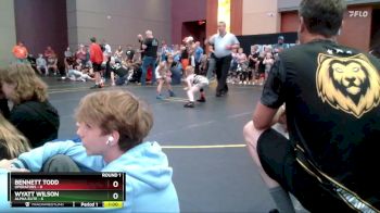 49 lbs Round 1 (4 Team) - Bennett Todd, Operators vs Wyatt Wilson, Alpha Elite