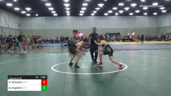 125 lbs Prelims - Nickolas Graydon, Team Aggression vs Braxton England, Henryetta Knights Wrestling Club