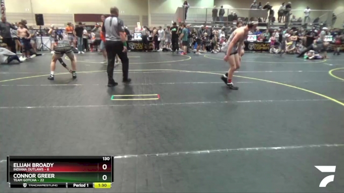 130 lbs Semis & 1st Wrestleback (8 Team) - Connor Greer, Team Gotcha vs ...