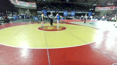 Girls 4A 155 lbs Champ. Round 2 - Ryley Nager, Curtis (Girls) vs Carol Storts, Emerald Ridge (Girls)