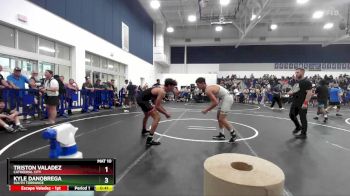 150 lbs Cons. Round 6 - Triston Valadez, Cathedral City vs Kyle DaNobrega, South Torrance