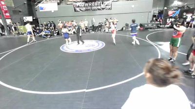 105 lbs Maya Rodriquez, SJWA - San Joaquin Wrestling Association vs Leila Rivera, OCWA - Orange County Wrestling Association