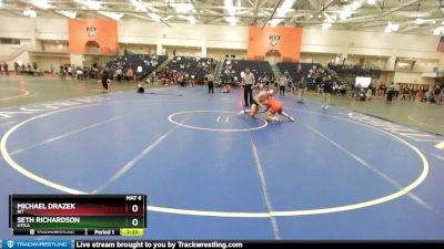 165 lbs Cons. Round 3 - Michael Drazek, RIT vs Seth Richardson, Utica