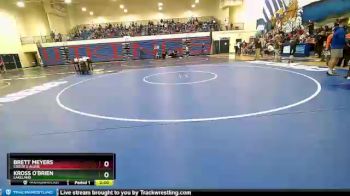126 lbs Champ. Round 1 - Brett Meyers, Coeur D Alene vs Kross O`Brien, Lakeland