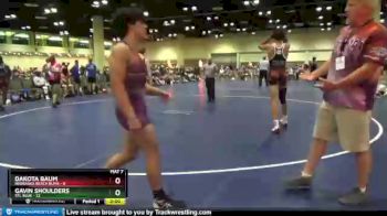 145 lbs Round 3 (10 Team) - Dakota Baum, Nebraska Beach Bums vs Gavin Shoulders, STL Blue